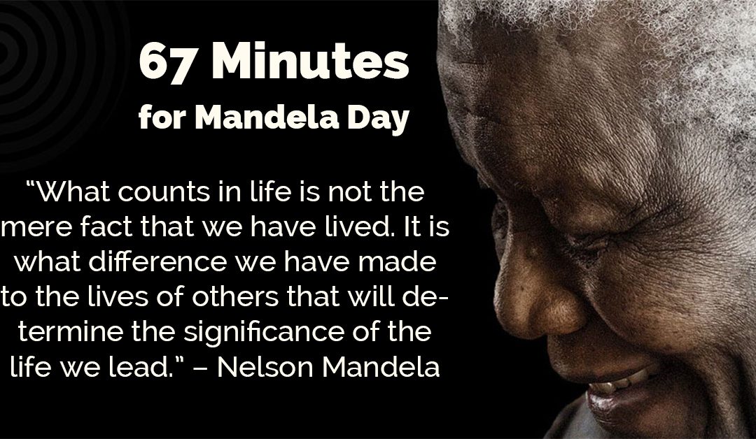 Ideas to Celebrate Mandela Day while social distancing